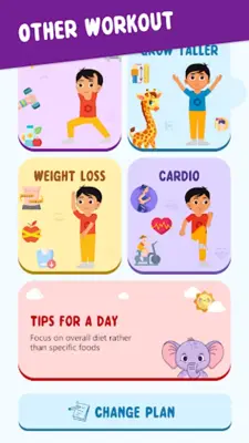 Kids Workout Fitness For Kids android App screenshot 3